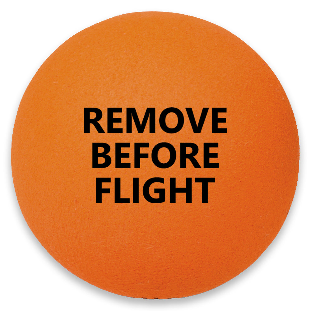 Coolballs Orange Static Wick Jet Aviation Airplane Aircraft Cover Protectors Antenna Balls "Remove Before Flight"