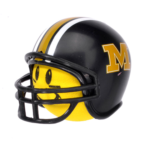 Missouri Tigers Helmet Head Team Car Antenna Topper / Mirror Dangler / Desktop Bobble Buddy (College Football)(Yellow Face)