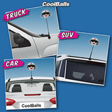 Coolballs Brunette Nurse Car Antenna Topper / Cute Dashboard Accessory