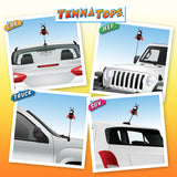 Tenna Tops "Lucky" Ladybug Car Antenna Topper / Mirror Dangler / Cute Dashboard Accessory (2.75" Height)