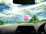 Tenna Tops Flying Pig Car Antenna Topper / Mirror Dangler / Auto Dashboard Accessory