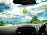 Coolballs Green Alien Car Antenna Topper / Mirror Dangler / Dashboard Buddy (Auto Accessory)