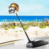 New Orleans Saints Car Antenna Topper / Mirror Dangler / Auto Dashboard Buddy (NFL Football)