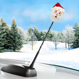 Tenna Tops Jolly Santa Claus Car Antenna Topper / Mirror Hanger / Auto Dashboard Accessory