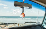 UTEP Texas El Paso Miners Car Antenna Topper / Mirror Dangler / Auto Dashboard Buddy (White Smiley) (College Football)