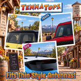 Tenna Tops Cute Cowgirl Car Antenna Topper - Thin Antenna Fit
