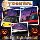 Tenna Tops Spooky Bat Car Antenna Topper - Thin Antenna Fit