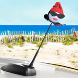 Coolballs Cool "Half Pipe Hottie" Snowboarder Car Antenna Topper