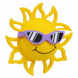 Coolballs California Sunshine Car Antenna Topper  (Purple Shades) - Thin Antenna Fit