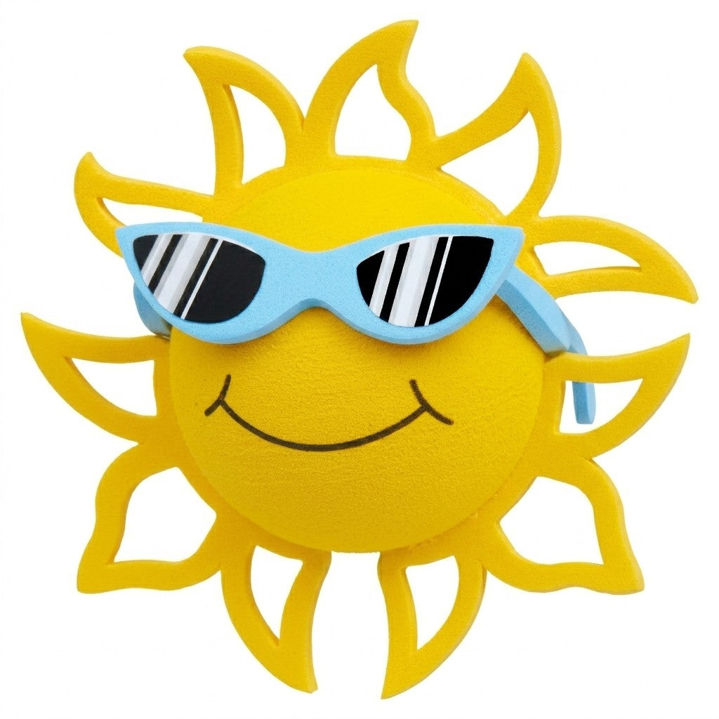Coolballs California Sunshine (Blue Shades) Car Antenna Topper - Thin Antenna Fit