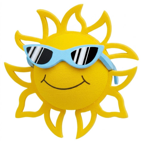 Coolballs California Sunshine (Blue Shades) Car Antenna Topper - Thin Antenna Fit
