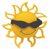 Coolballs California Sunshine Car Antenna Topper (Black Shades) - Thin Antenna Fit
