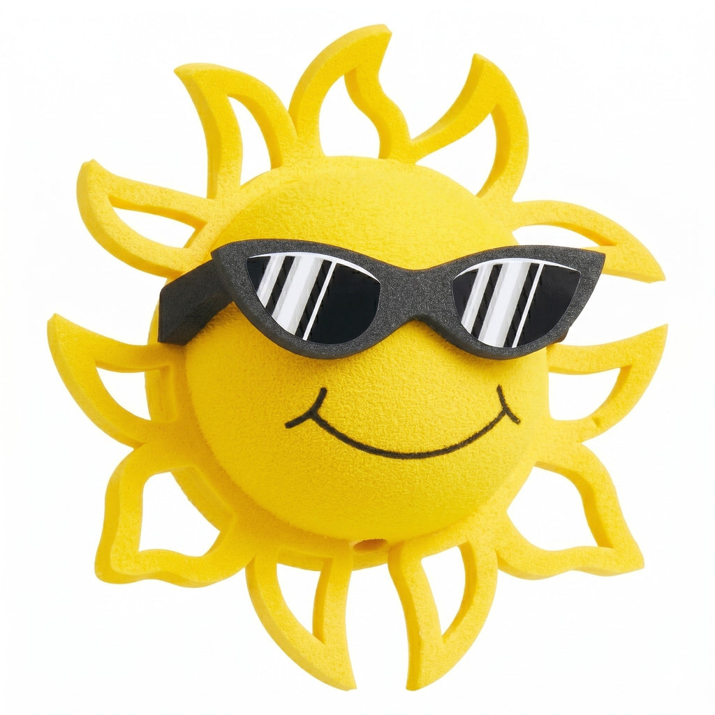 Coolballs California Sunshine Car Antenna Topper (B&W Shades) - Thin Antenna Fit