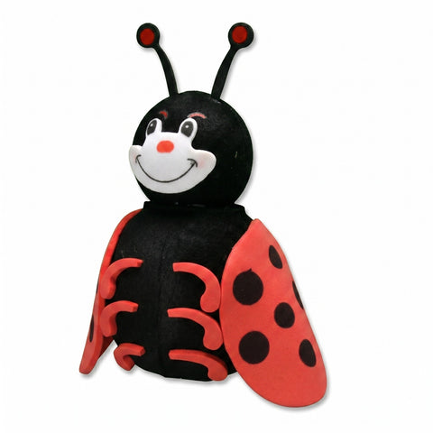 Tenna Tops "Lucky" Ladybug Car Antenna Topper - Thick Antenna Fit