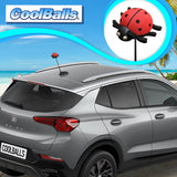 Cooltoppers Cute Ladybug Antenna Topper - Thin Antenna Fit