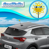 Coolballs California Sunshine (Blue Shades) Car Antenna Topper - Thin Antenna Fit