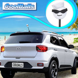 Coolballs Cool Navy Car Antenna Topper - Thick Antenna Fit