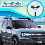 Coolballs Cool Navy Car Antenna Topper - Thick Antenna Fit