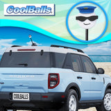 Coolballs "Cool Cop" Car Antenna Topper - Thick Antenna Fit