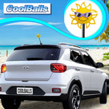 Coolballs California Sunshine Car Antenna Topper  (Purple Shades) - Thick Antenna Fit