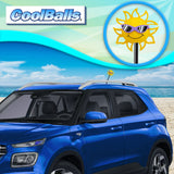 Coolballs California Sunshine Car Antenna Topper  (Purple Shades) - Thick Antenna Fit