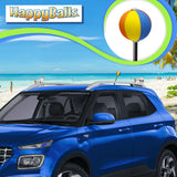 HappyBalls Fun Beach Ball Car Antenna Topper - Thick Fat Antenna Fit
