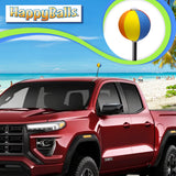 HappyBalls Fun Beach Ball Car Antenna Topper - Thick Fat Antenna Fit