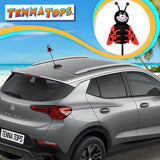 Tenna Tops "Lucky" Ladybug Car Antenna Topper - Thin Antenna Fit