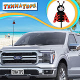 Tenna Tops "Lucky" Ladybug Car Antenna Topper - Thin Antenna Fit