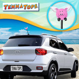 Tenna Tops Flying Pig Car Antenna Topper - Thick Antenna Fit