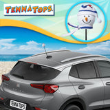 Tenna Tops Snowman Winter Hat & Scarf Car Antenna Topper (Americana) - Thin Antenna Fit