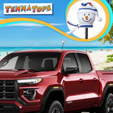 Tenna Tops Snowman Winter Hat & Scarf Car Antenna Topper (Americana) - Thick Antenna Fit