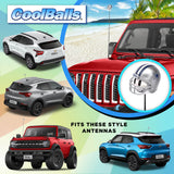 *Last One* Dallas Cowboys Car Antenna Topper (NFL Football) - Thin Antenna Fit