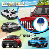 HappyBalls Baseball Slugger Hitter Car Antenna Topper