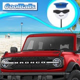 Coolballs "Cool Cop" Car Antenna Topper - Thin Antenna Fit