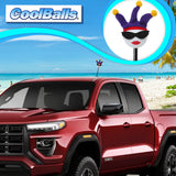 Coolballs Cool Jesterette Car Antenna Topper - Thick Antenna Fit