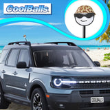 Coolballs "Cool Army" Camo Helmet Antenna Topper – Thick Antenna Fit