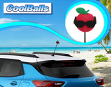 Coolballs "The Big Apple" NY Car Antenna Topper - Thin Antenna Fit
