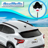 Coolballs Cowgirl Car Antenna Topper - Thin Antenna Fit