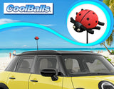 Cooltoppers Cute Ladybug Antenna Topper - Thin Antenna Fit