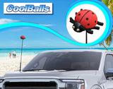 Cooltoppers Cute Ladybug Antenna Topper - Thin Antenna Fit