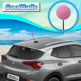 Coolballs "Cool Golf" Car Antenna Ball (Pink)