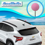 Coolballs "Cool Golf" Car Antenna Ball (Pink)