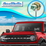 South Florida Bulls Car Antenna Topper (College Football) - Thin Antenna Fit