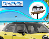 Coolballs Retro 2000's Cool Surfer Dude Surfing Car Antenna Topper - Thin Antenna Fit