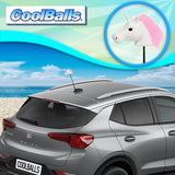 Coolballs Unicorn Car Antenna Topper - Thin Antenna Fit