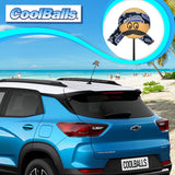 Coolballs "Cool Ese" Cool Dude Bandana Antenna Topper (Blue Bandana)
