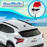 Coolballs The Original Cool Santa Car Antenna Topper