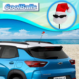 Coolballs The Original Cool Santa Car Antenna Topper