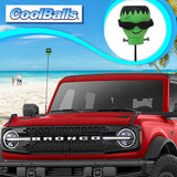 Coolballs Cool Franky Car Antenna Topper